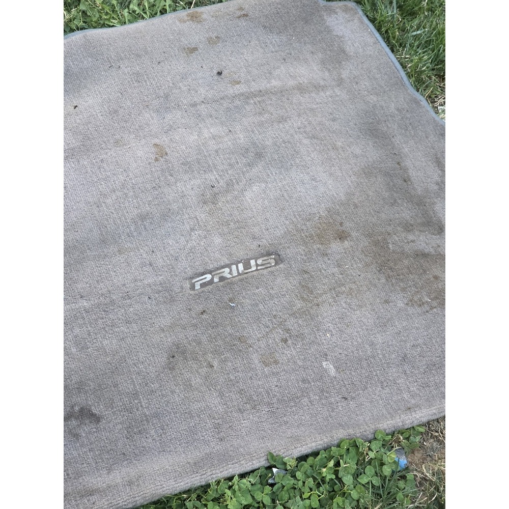 2004-2009 Toyota Prius Rear Trunk Cargo Mat Liner Bisque Tan Beige Gray OEM - Picture 2 of 9